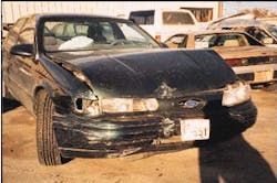 Total collision repair costs for the damaged car amounted to $9,356.71 including parts, labor and taxes. Total collision repair costs for the damaged car amounted to $9,356.71 including parts, labor and taxes.