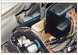 Note how the reciprocating saw cut through all materials encountered on the van in Plano. Note how the reciprocating saw cut through all materials encountered on the van in Plano.