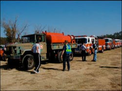 Preplanned response of mutual aid companies that you already know will be used in a certain capacity, like a heavy rescue squad or a hazardous materials unit, should be agreed upon ahead of time so that they know the staging sites and the area, and you know the equipment and the crew capability. Preplanned response of mutual aid companies that you already know will be used in a certain capacity, like a heavy rescue squad or a hazardous materials unit, should be agreed upon ahead of time so that they know the staging sites and the area, and you know the equipment and the crew capability.