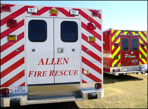 Choices of colors are available for fire departments when deciding on a chevron pattern. Red and white, red and lime-yellow, or any other contrasting color combination is acceptable.