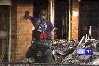 The woman was apparently trapped inside of her apartment on the first floor with security bars on the windows. This happened at three-story family home located on 58 Bay 28th Street