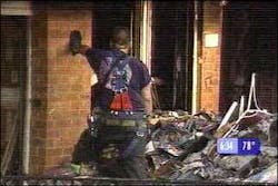 The woman was apparently trapped inside of her apartment on the first floor with security bars on the windows. This happened at three-story family home located on 58 Bay 28th Street The woman was apparently trapped inside of her apartment on the first floor with security bars on the windows. This happened at three-story family home located on 58 Bay 28th Street