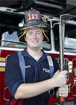 Peter Blaich was off-duty when he saved a cabby from muggers. Peter Blaich was off-duty when he saved a cabby from muggers.