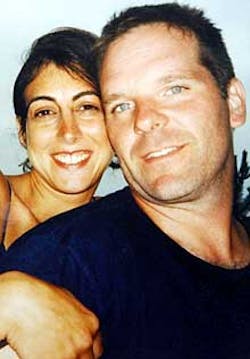 Firefighter Bill Russell, with his wife Debby, three years after his legs were severely burned. Firefighter Bill Russell, with his wife Debby, three years after his legs were severely burned.