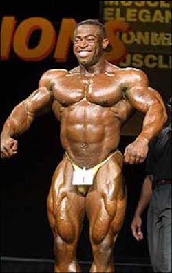 BURNED: Bodybuilding firefighter Rodney St. Cloud, who doubled as an exotic dancer, was removed from his firehouse after being caught with steroids. BURNED: Bodybuilding firefighter Rodney St. Cloud, who doubled as an exotic dancer, was removed from his firehouse after being caught with steroids.