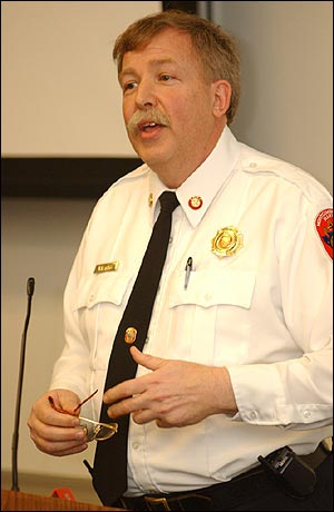Chief Tom Carr, Montgomery County, Maryland, Division of Fire and Rescue Services said, 'When I arrived on the scene of the recent fire in Colesville that claimed the lives of Willie and Mamie Boyd, I was struck by the effect of that incident on the entire community. We must find effective ways to disseminate fire safety information to each member of our community.'