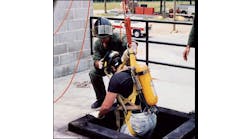 A confined space response is like a combination technical rescue and hazardous materials incident. Emergency responders should don self-contained breathing apparatus (SCBA), with air flowing, before entering a confined space.