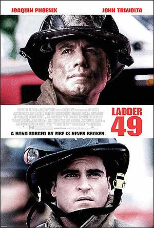 The official Ladder 49 movie poster.