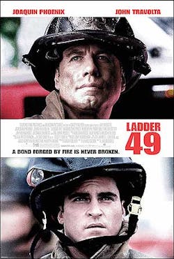 The official Ladder 49 movie poster. The official Ladder 49 movie poster.