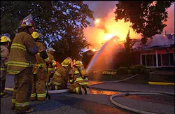 Firefighters fight a fire at the Alpha Tau Omega Fraternity House on the University of Mississippi campus in Oxford, Miss. Friday Aug. 27, 2004 where three students are unaccounted-for following an early morning fire. Firefighters fight a fire at the Alpha Tau Omega Fraternity House on the University of Mississippi campus in Oxford, Miss. Friday Aug. 27, 2004 where three students are unaccounted-for following an early morning fire.