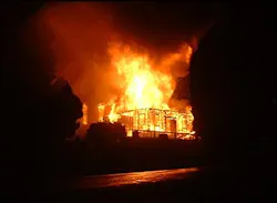 50 fire personnel respond to church blaze. 50 fire personnel respond to church blaze.