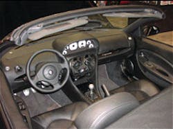 Under normal conditions, the dash-support pipe and the center brackets are completely hidden from view. They serve to stiffen the vehicle during side-impact collisions. Under normal conditions, the dash-support pipe and the center brackets are completely hidden from view. They serve to stiffen the vehicle during side-impact collisions.