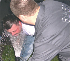 Decontamination Training With OC Pepper Spray Firehouse