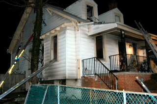 Firefighters arrived to find a working fire in the basement of this large 2-story single-family home. The basement has only one way in and one way out by way of an interior stairwell.