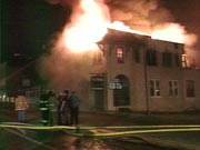 The Toombs County landmark burned last night.