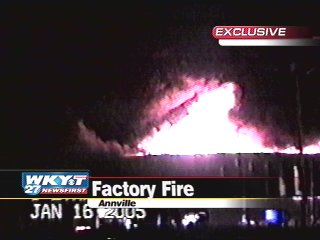 Fire Guts Mid-South Electronic