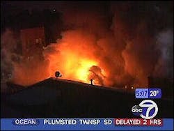 A huge fire lit up the skies in New Jersey overnight. It broke out in embroidery shop in the town of West New York. That is where we find reporter Jen Maxfield with the lastest on the story Tuesday morning. A huge fire lit up the skies in New Jersey overnight. It broke out in embroidery shop in the town of West New York. That is where we find reporter Jen Maxfield with the lastest on the story Tuesday morning.