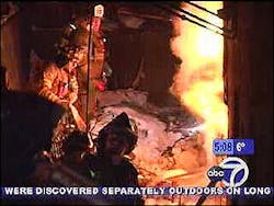 The victim, an unidentified man, was found in the basement of a building on Bramhall avenue just after midnight. The victim, an unidentified man, was found in the basement of a building on Bramhall avenue just after midnight.