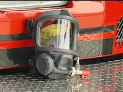 The added amplifier to the air mask will make communication easier. The added amplifier to the air mask will make communication easier.