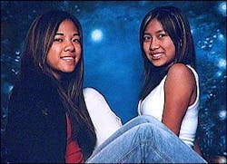 Carole-Anne Malilay, left, and Phe Malilay, shown in this undated family photo, are two of four family members who died in a fire at two story home in Oklahoma City early Wednesday, March 2, 2005. Two other family members were rescued, one escaped unharmed and another was not home at the time of the late night blaze. The two were were pulled from the burning home and taken to area hospitals where they died a short time later, a fire official said.