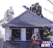 The fire was made into a two-alarm call within minutes of the firefighters' arrival.