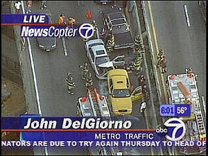 (Brooklyn-WABC, May 19, 2005) &mdash; A five car accident on the BQE caused the northbound lanes to close just before six o'clock this morning.
