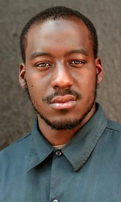 Curtix DeVeaux poses for a photo in Philadelphia Wednesday, June 1, 2005. DeVeaux, a Muslim firefighter suspended because he would not shave his beard on religious grounds has won a preliminary injunction. The city had suspended DeVeaux, citing safety concerns about how protective masks would fit over the beard. The ACLU argues that the suspension violates state law Curtix DeVeaux poses for a photo in Philadelphia Wednesday, June 1, 2005. DeVeaux, a Muslim firefighter suspended because he would not shave his beard on religious grounds has won a preliminary injunction. The city had suspended DeVeaux, citing safety concerns about how protective masks would fit over the beard. The ACLU argues that the suspension violates state law