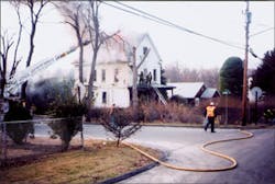 The trapped fire officer did not transmit a Mayday – he later explained that it was “too hot” inside and that he just wanted to get out as quickly as he could. He was pulled to safety by his fellow firefighters and spent 18 days in the hospital recovering from his burn injuries. The trapped fire officer did not transmit a Mayday – he later explained that it was “too hot” inside and that he just wanted to get out as quickly as he could. He was pulled to safety by his fellow firefighters and spent 18 days in the hospital recovering from his burn injuries.