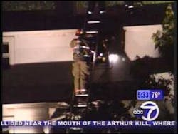 According to fire officials, the blaze broke out inside the home at 6 Virginia Avenue just after 12:30 a.m. Firefighters battled heavy smoke to get inside the home. According to fire officials, the blaze broke out inside the home at 6 Virginia Avenue just after 12:30 a.m. Firefighters battled heavy smoke to get inside the home.