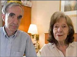 BITTER: Philip and Theresa Berman are suing their Brooklyn landlords over their eviction. BITTER: Philip and Theresa Berman are suing their Brooklyn landlords over their eviction.