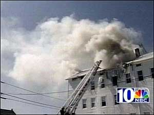 The Red Cross is assisting the tenants.