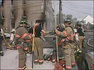 We were unable to reach building management and officials from the Jersey City Fire Department say they got the call at 6:17 this morning and they arrived on the scene at 6:20, just three minutes later.