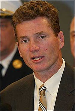 ZERO TOLERANCE: Uniformed Firefighters Association President Stephen Cassidy. The firefighters union said it will not support the International Freedom Center. ZERO TOLERANCE: Uniformed Firefighters Association President Stephen Cassidy. The firefighters union said it will not support the International Freedom Center.