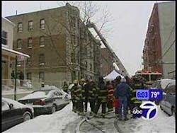 (New York- WABC, Sept. 14, 2005) - For two firefighters these were the last words ever spoken - urgent calls for help, before having to make a choice between certain death by flames or a five-story jump to concrete below. (New York- WABC, Sept. 14, 2005) - For two firefighters these were the last words ever spoken - urgent calls for help, before having to make a choice between certain death by flames or a five-story jump to concrete below.