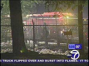 It happened last night at an electrical substation on Vauxhall Road, near Route 22 in Union, New Jersey.
