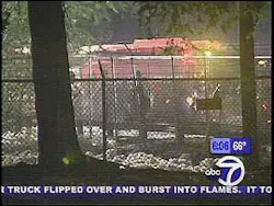 It happened last night at an electrical substation on Vauxhall Road, near Route 22 in Union, New Jersey.