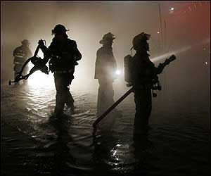 Furniture Warehouse Fire in Barre, Vermont Firehouse