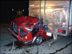 Vehicle stabilization and hazard control must be completed as soon as practical. Stabilize each vehicle independently and work to stabilize the two vehicles as one unit. Contents of the trailer and its status are also of primary concern early in the incident. Vehicle stabilization and hazard control must be completed as soon as practical. Stabilize each vehicle independently and work to stabilize the two vehicles as one unit. Contents of the trailer and its status are also of primary concern early in the incident.