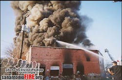 Firefighter disorientation and fatalities repeatedly occur in enclosed structures which can be of any size, age, construction or occupancy. They can also be occupied, unoccupied or vacant and are highly prone to flashover, backdraft; collapse of floors or roofs and of prolonged zero visibility conditions. This is an extremely dangerous enclosed structure fire involving a warehouse. Firefighter disorientation and fatalities repeatedly occur in enclosed structures which can be of any size, age, construction or occupancy. They can also be occupied, unoccupied or vacant and are highly prone to flashover, backdraft; collapse of floors or roofs and of prolonged zero visibility conditions. This is an extremely dangerous enclosed structure fire involving a warehouse.