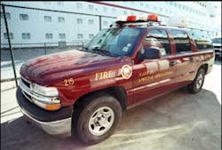 The New Orleans Fire Department RTACT unit that handled the majority of hazmat responses during the hurricanes. The New Orleans Fire Department RTACT unit that handled the majority of hazmat responses during the hurricanes.
