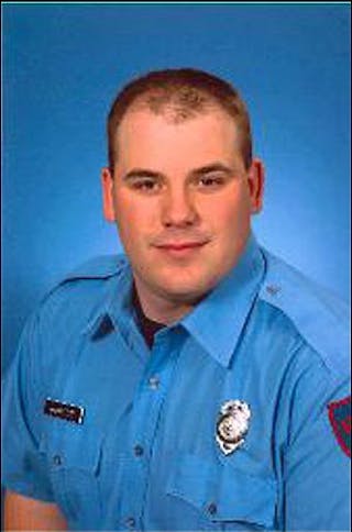 Firefighter Brian Hunton