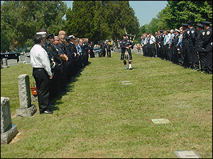 Bagpiper Mike McCann VSP