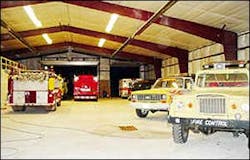 The department will now have all their emergency vehicles in one location. The department will now have all their emergency vehicles in one location.