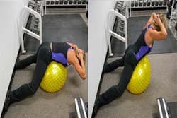 Back Extensions on the Ball Back Extensions on the Ball