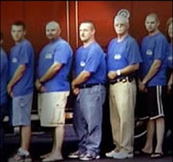 North Carolina crews found firefighter Mike Browne as they searched for tornado survivors. North Carolina crews found firefighter Mike Browne as they searched for tornado survivors.