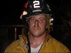 Firefighter Shane Daughtee Firefighter Shane Daughtee