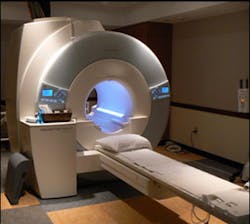 The typical MRI unit set up in a medical facility.