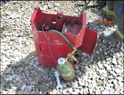 This article will talk about the use of the Arcair Slice Pack exothermic torch used by FDNY Squad 252. This article will talk about the use of the Arcair Slice Pack exothermic torch used by FDNY Squad 252.