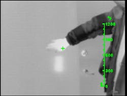 Using a partner’s hand to compare a heat source can help determine relatively how hot an object may be. Using a partner’s hand to compare a heat source can help determine relatively how hot an object may be.