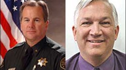 Jefferson County Division Chief Dave Walcher, left, and former Littleton Fire Chief Bill Pessemier, right, were intricately involved at the deadly high school shooting.